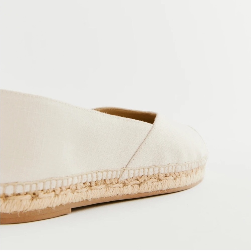 Reformation Iona Flat Espadrilles | Optional Laces | Size 8 - Picture 6 of 8